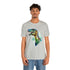 Stained Glass Velociraptor - Short Sleeve Tee